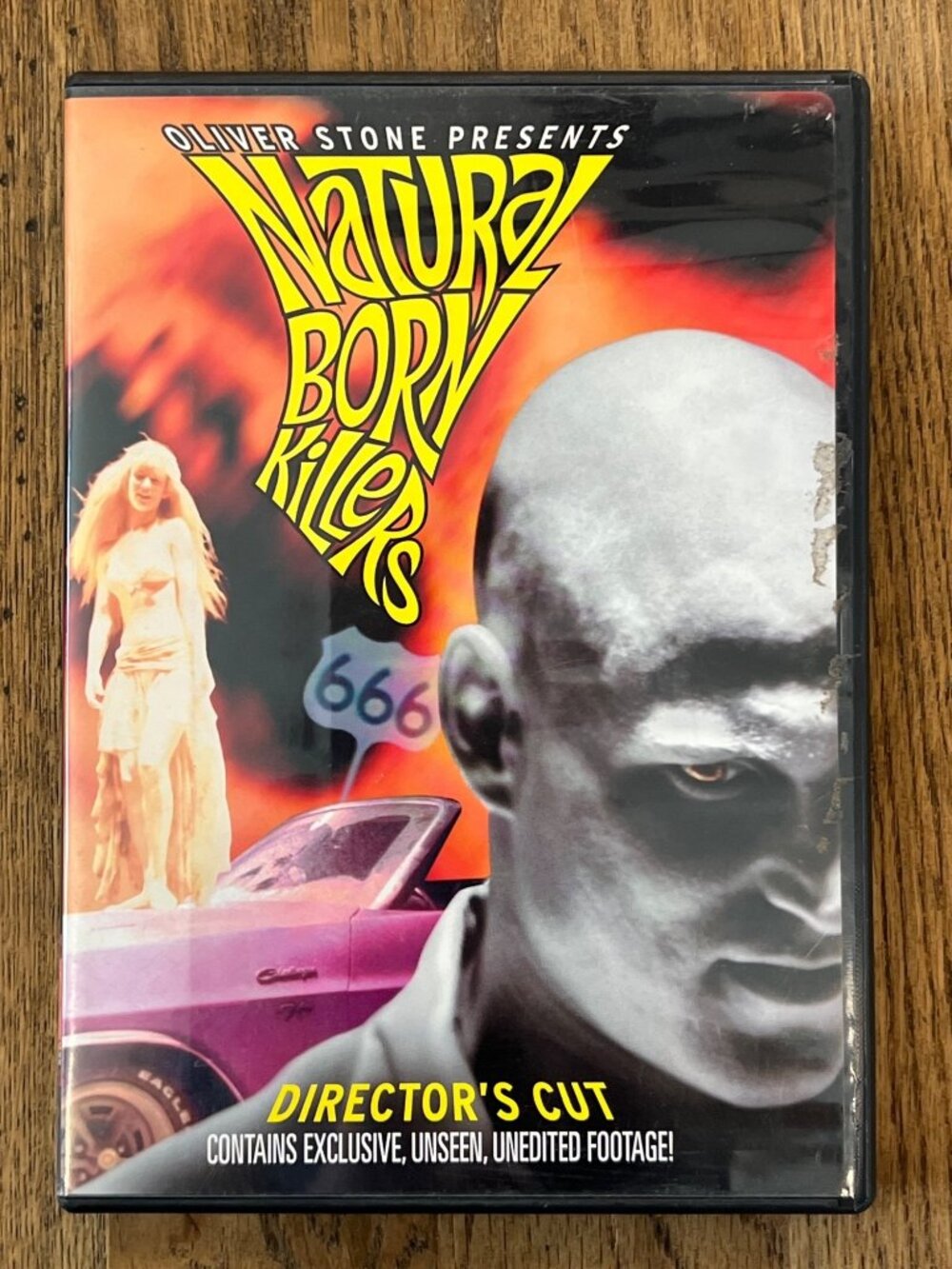 Natural Born Killers 1994 Movie DVD Directors Cut Unseen Footage Pre-Owned
